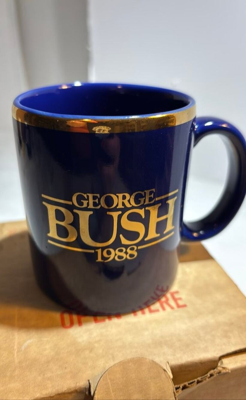 George Bush 1988 Presidential Campaign Mug